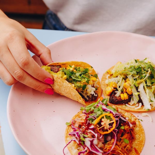 tacos from good times milk bar