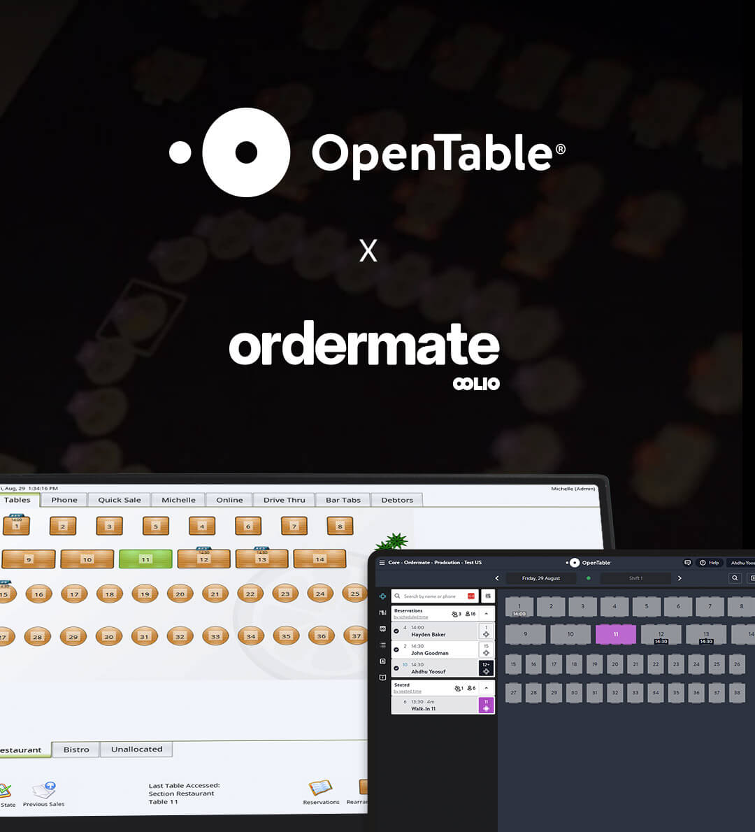 OpenTable x Ordermate