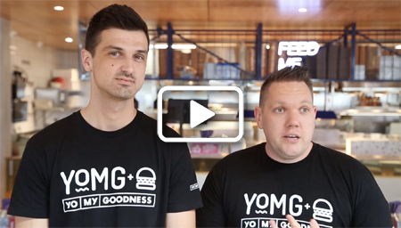 The guys from YOMG burgers